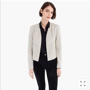 j crew boucle blazer